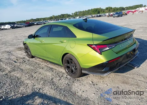 2024 Hyundai Elantra N Line from USA, damaged, VIN KMHLR4DF8RU744052